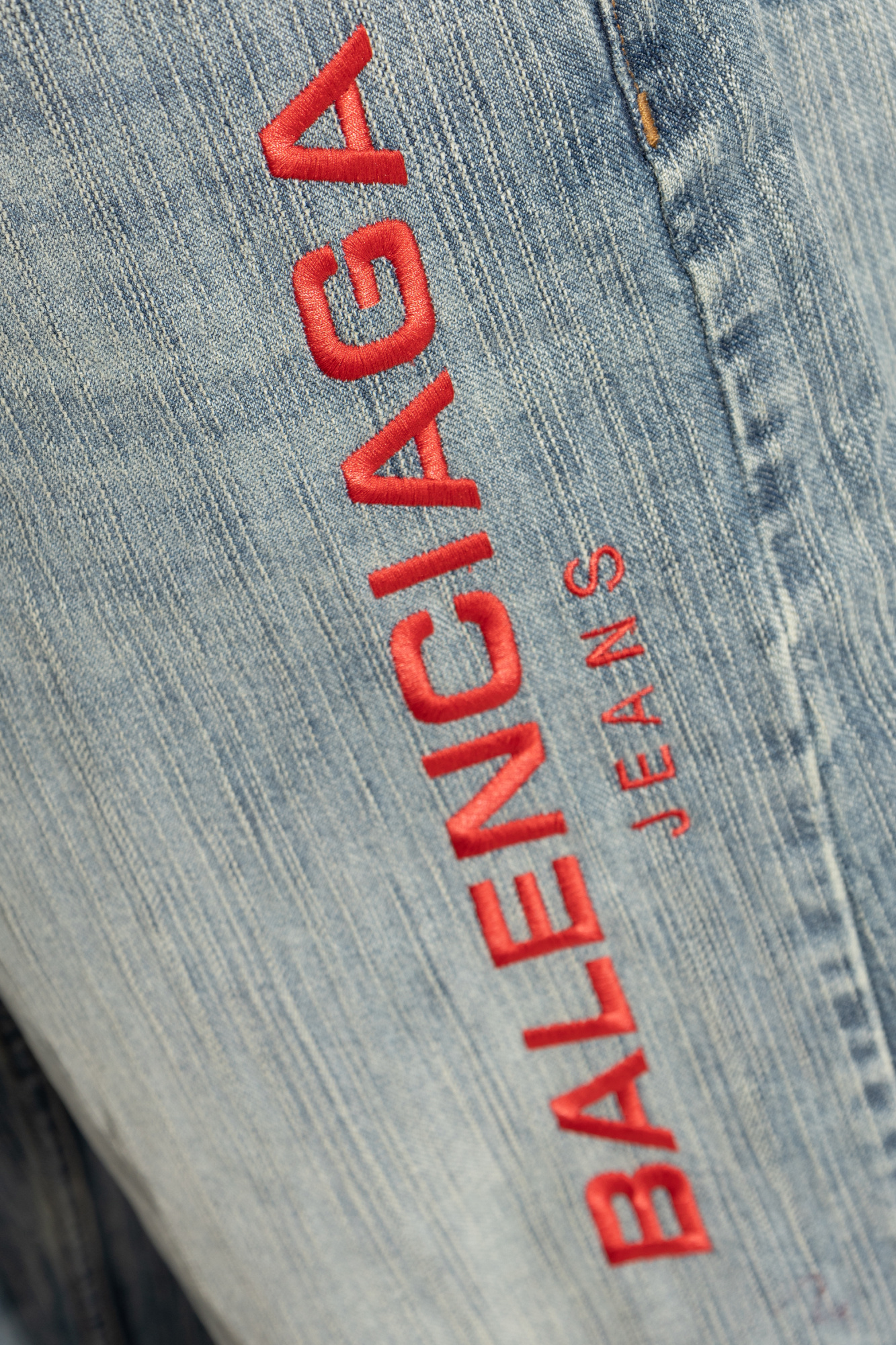 Balenciaga Jeans with logo | Men's Clothing | Vitkac